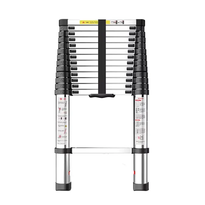 Échelle télescopique multifonctionnelle à cadre en A pour la maison, escalier d'ingénierie pliant ép