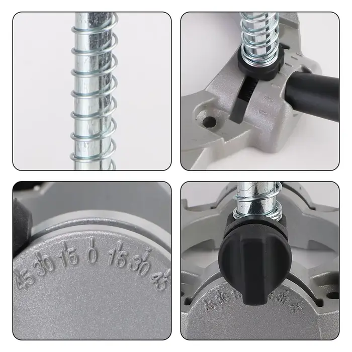 Support de perceuse multifonctionnel avec colonne en acier