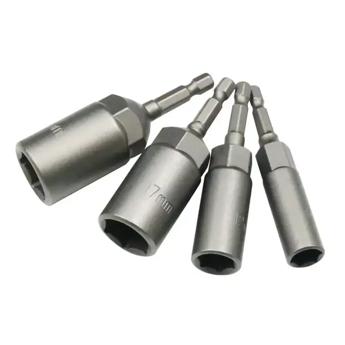 Krachtige 5.5mm-19mm douilles à douille hexagonale jeu de tournevis à écrou outils de poignée de tou