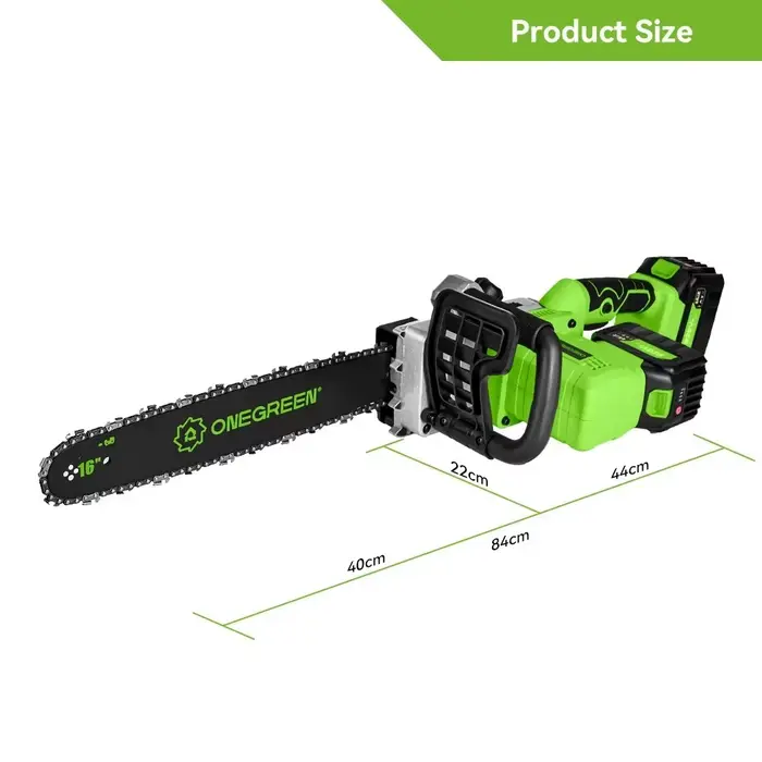 Mini-tronçonneuse rechargeable à double batterie