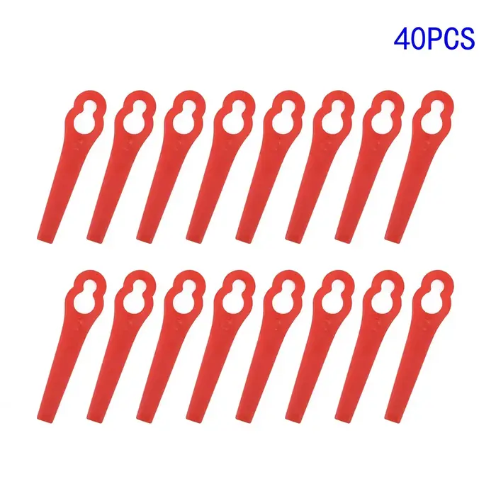 Débroussailleuse électrique sans fil en plastique, 40 pièces/ensemble, accessoires pour outils de ja