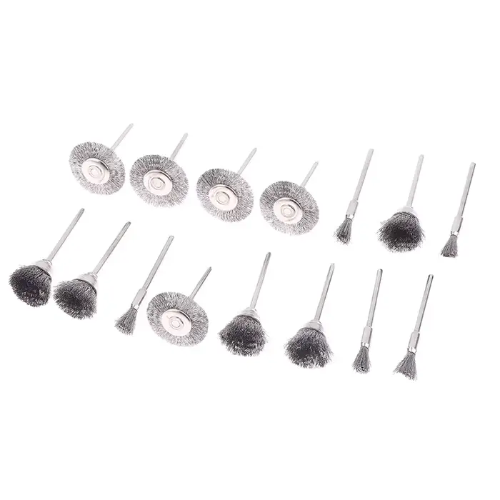 Ensemble de Mini brosses métalliques