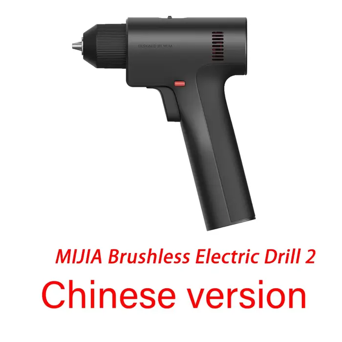 Perceuse électrique sans balais Mijia 2e génération, couple max. 50 N·m, 1900 mAh, 32 niveaux de vit