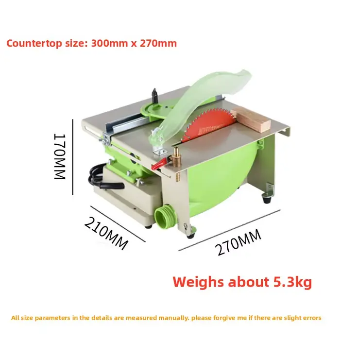 Meuleuse de Table haute puissance 220V 1380W