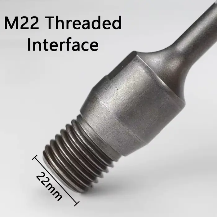 Adaptateurs de connecteurs pour forets diamantés LAANCI M22 SDS Plus pour marteau électrique, convertisseur de perceuse électrique, adaptateur de foret pour perçage à sec et humide