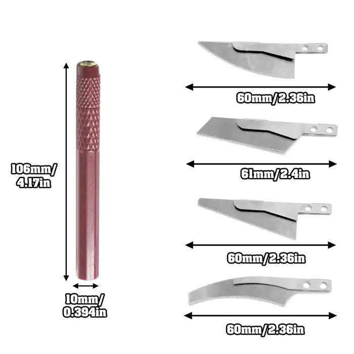 Kit de scies à main pour modélisme et artisanat