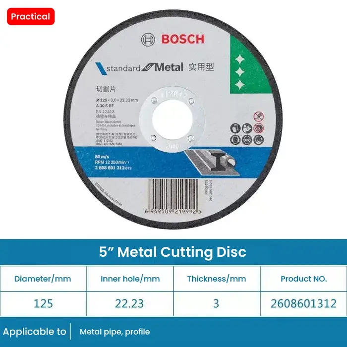Bosch-Disque à tronçonner pratique en métal