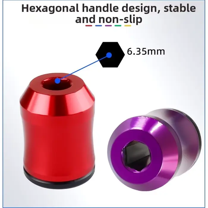 Porte-embout magnétique à tige hexagonale pour perceuses électriques