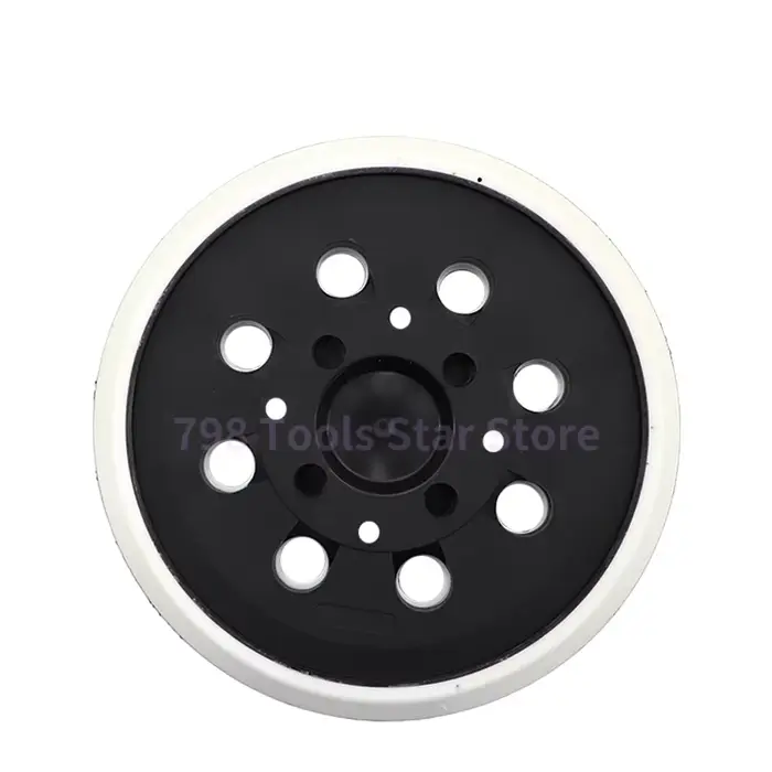 Support de disque de ponçage à crochet et boucle pour Bosch, 5 pouces, 125mm, 8 trous, accessoires p