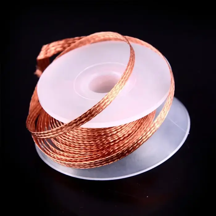 1 pièces 2.0mm 3.5mm 1.5M 3M fils à souder tresse à dessouder dissolvant de soudure mèche fil outil 