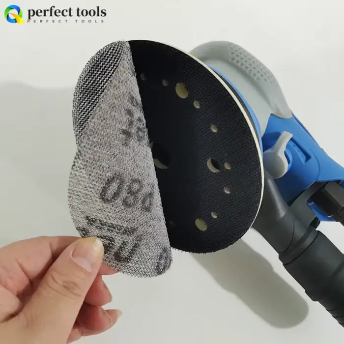 Papier de Verre en Maille sans Poussière