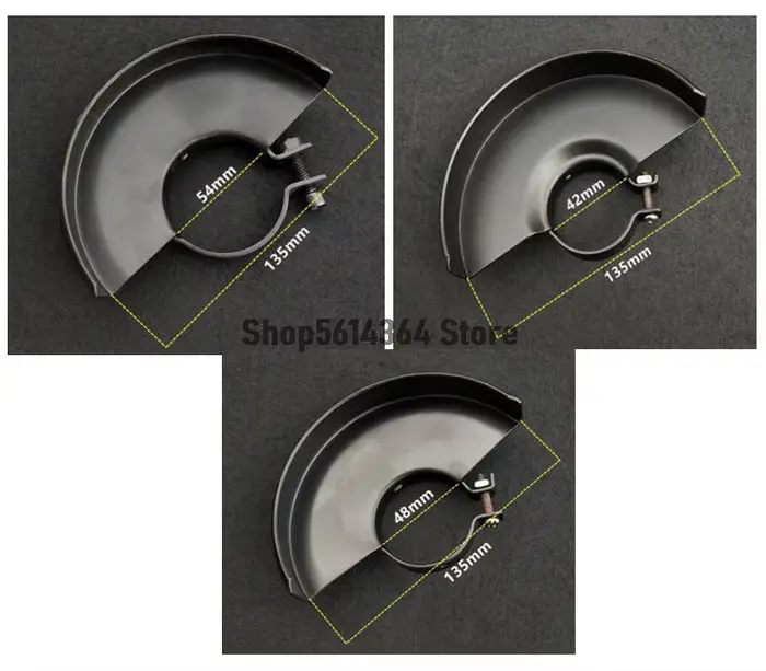 Meuleuse d'angle en métal pour Bosch, protection de sécurité de roue, couvercle de protection, diamè