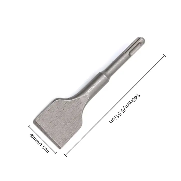 Ciseaux à pointe, à rainure et plats SDS PLUS pour marteau électrique, outils de maçonnerie, forets pour carrelage, ciment, béton, brique, pierre