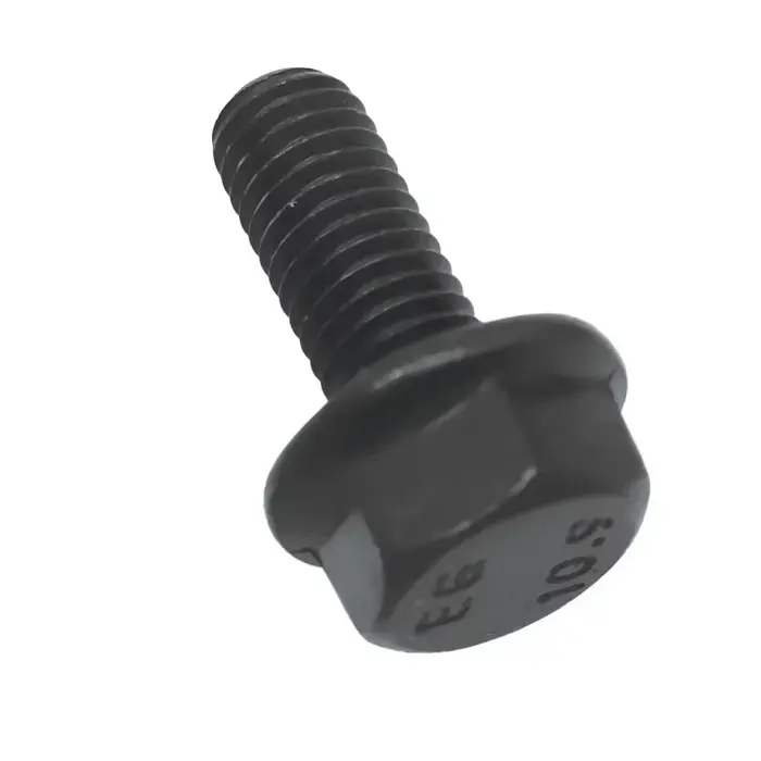 Boulon de lame de scie M8 X 20mm, filetage à main, tête hexagonale pour pièces de machine à couper, lame de scie noire 089006017064, 1 pièce