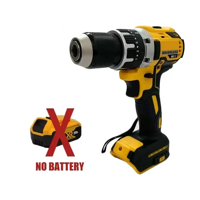 DCD796 2000 tr/min perceuse électrique sans fil pilote sans brosse vitesse réglable perceuse à main à percussion outils électriques rechargeables adaptés à Dewalt