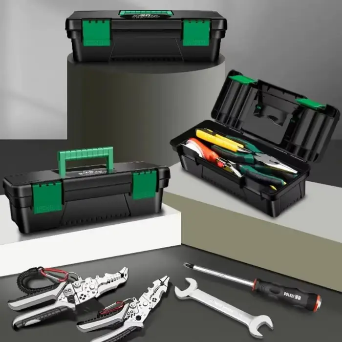 Boîte à outils en plastique de 10 pouces
