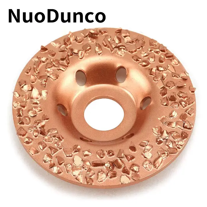 Disque de meulage de coupe en diamant brasé de 4 pouces