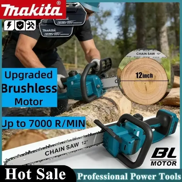 Tronçonneuse électrique sans fil Makita 18V