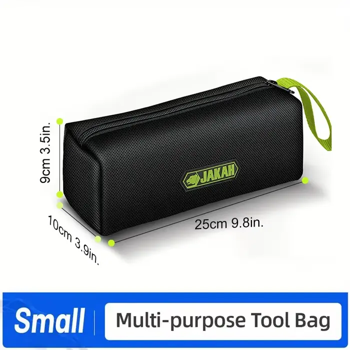 Jakah-Petit sac de rangement étanche pour matériel d'électricien, trousse à outils multifonctionnell