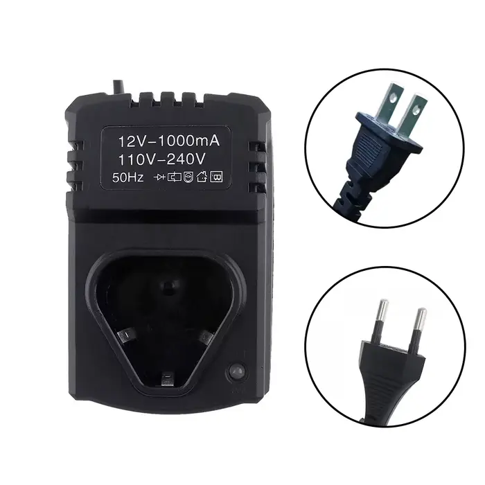 Chargeur de batterie pour perceuse électrique 12V DC