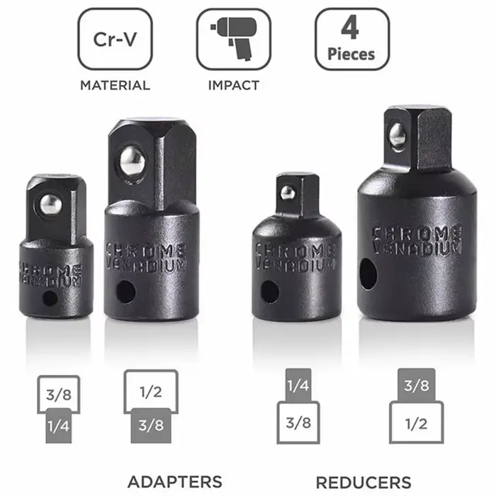 Adaptateur de douille à percussion et réducteur