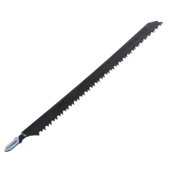 HCS lame de scie sauteuse noire T1044DP 250mm de Long pour couper les panneaux de feuilles de bois/métal/plastique vu les lames en acier à haute teneur en carbone outils de coupe