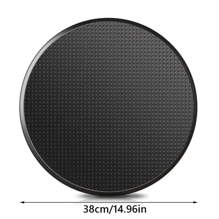 Disque de ponçage mural ABS noir et blanc