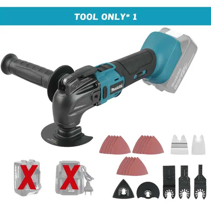 Outil oscillant sans fil Makita 18V sans balais