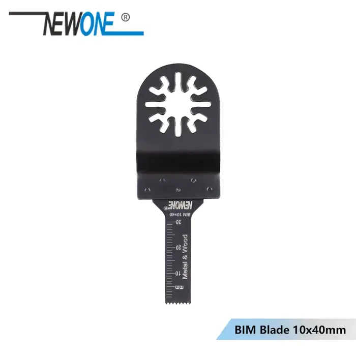 NEWONE 10/20/32/45/65mm lames de scie multifonctions oscillantes bi-métal lame BIM bois/plastique/mé