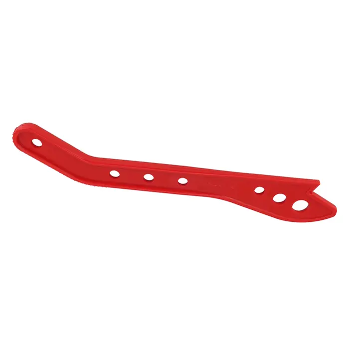 Bâton poussoir de sécurité pour scie à bois rouge