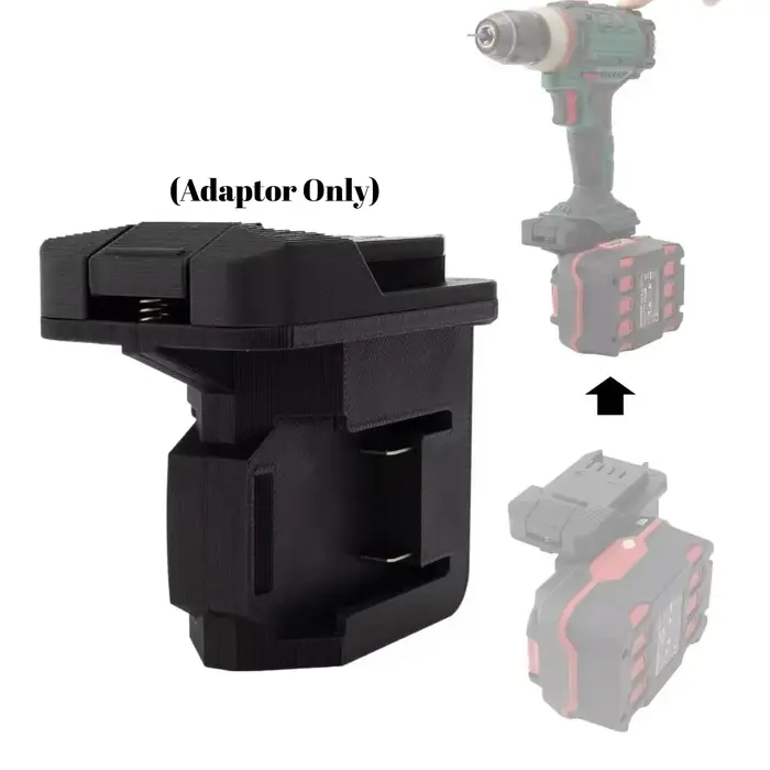 Adaptateur de batterie double pour Parkside pour Milwaukee