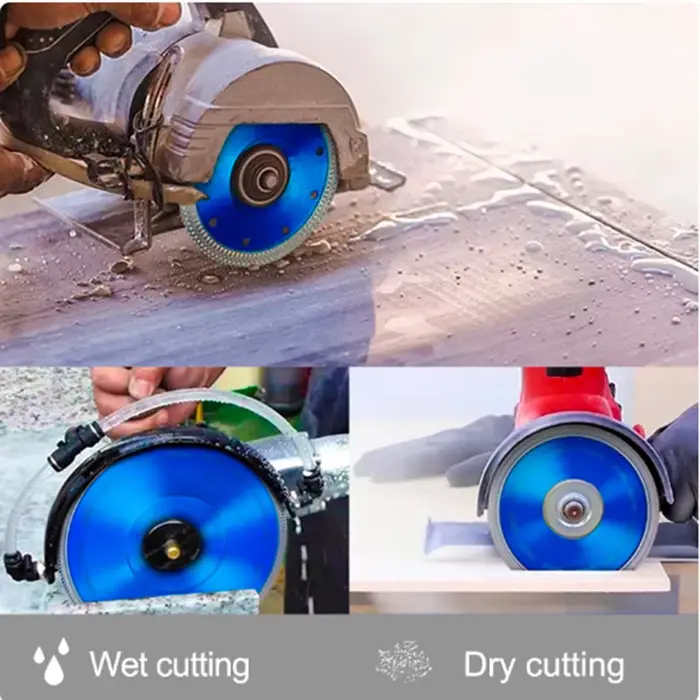 Lame de scie diamantée pour carreaux de porcelaine, céramique, granit, marbre, outils électriques, l