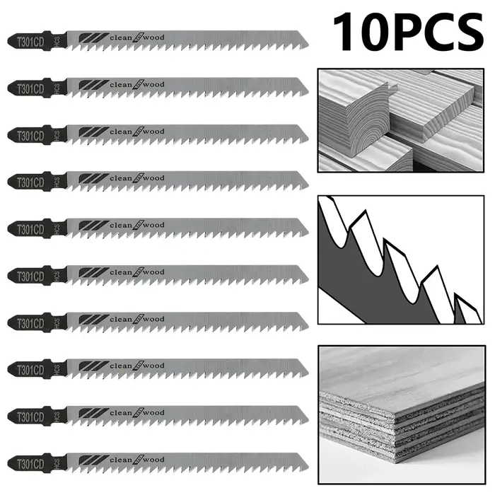 Jeu de lames de scie sauteuse T301CD