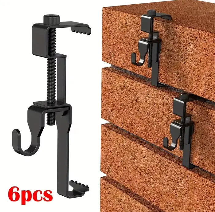 Clips muraux en brique