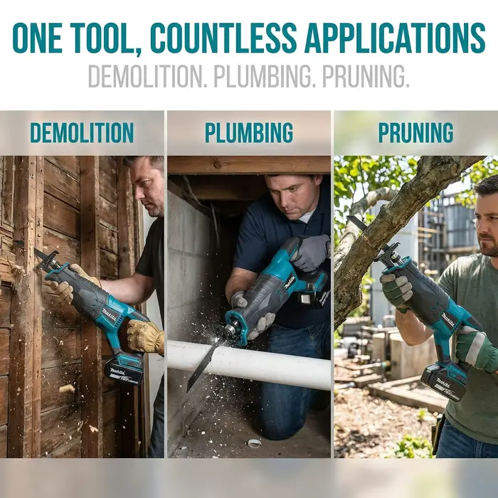 Scie à recouper sans fil Makita 18V