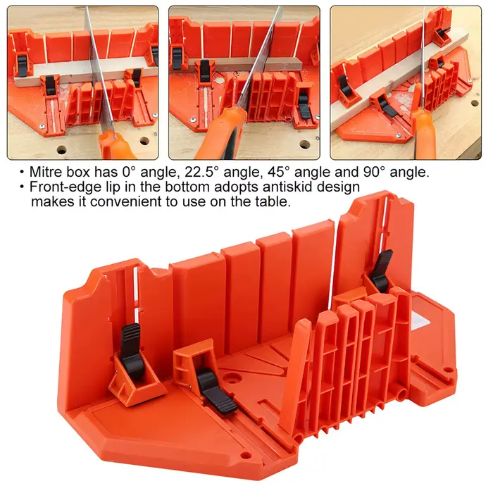 Boîte à onglets en plastique avec pince