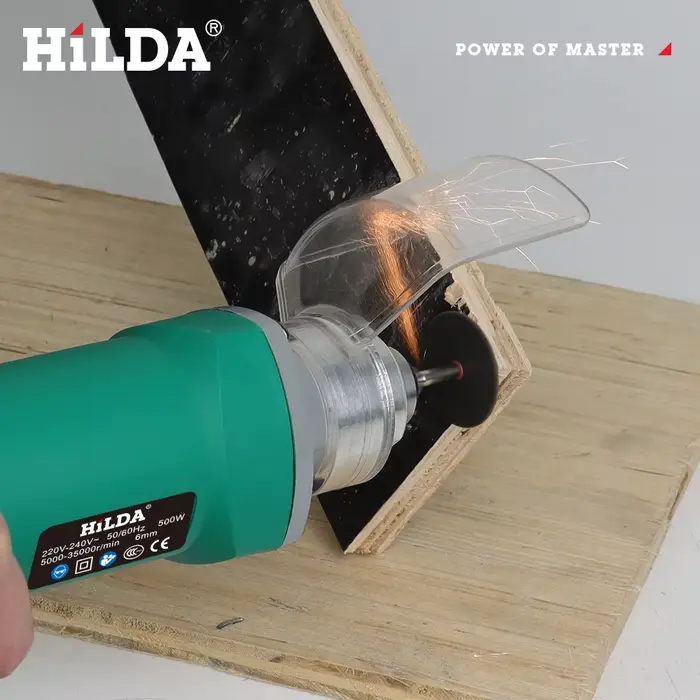 HILDA graveur perceuse électrique Dremel 500W 6 vitesses variables haute puissance vert travail du bois outils rotatifs ensemble meuleuse polissage