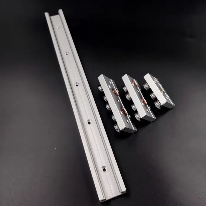Guide linéaire à deux axes intégré, glissière à rouleaux SGR10 de 28mm, 1 jeu: 1 bloc SGB10 et 1 guide SGR10, longueur 500 600, glissière de travail de calcul