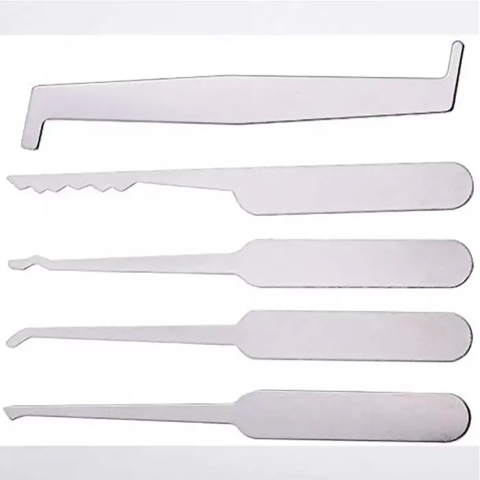 Outils de serrurier pratiques, 5 pièces/ensemble pour remplacer les outils de tournage, outils de cl