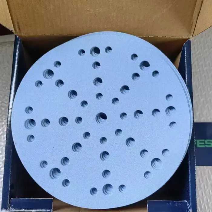 FESTOOL disques de meulage disque de ponçage grenat bleu 6 pouces 48 trous circulaire abrasif automobile charpentier 80-500 grain 80-500 maille