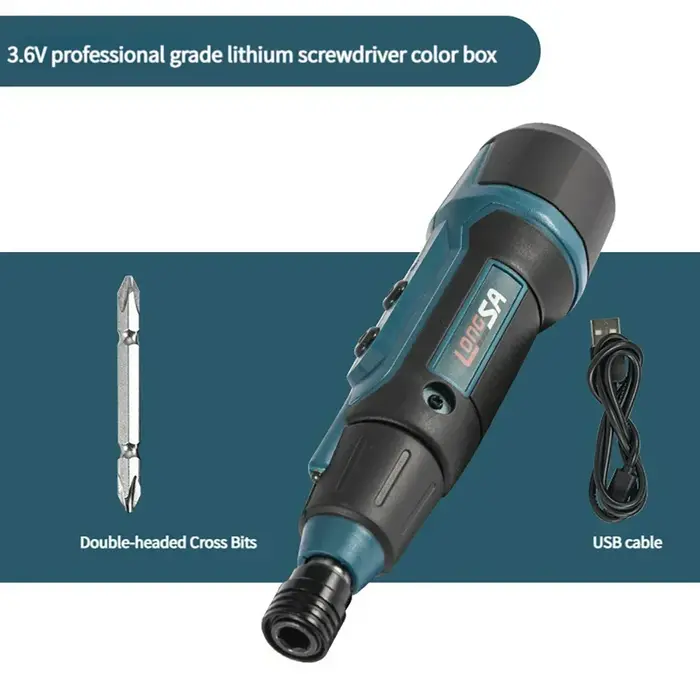 Tournevis électrique 2Nm 3.6V 200r/min