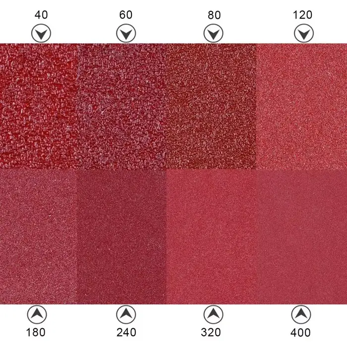 /05/2019 abrasifs en oxyde d'aluminium pour le ponçage du bois, feuilles abrasives, papier de verre