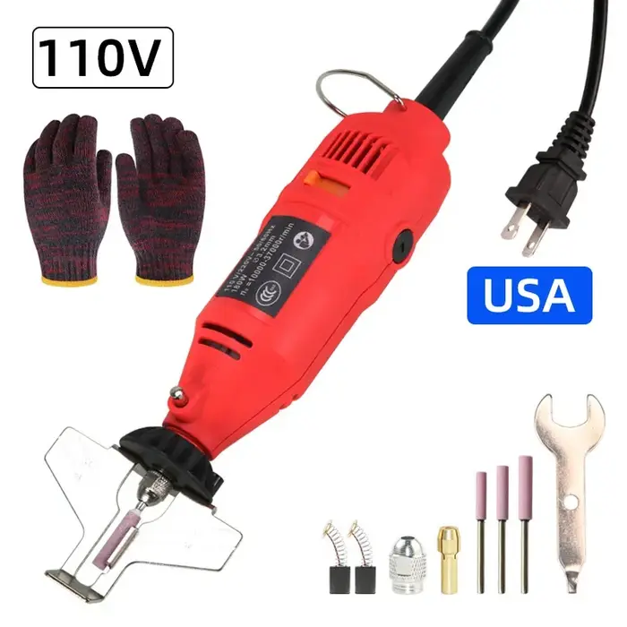 Affûteur de chaîne de tronçonneuse électrique EU USA UK AU