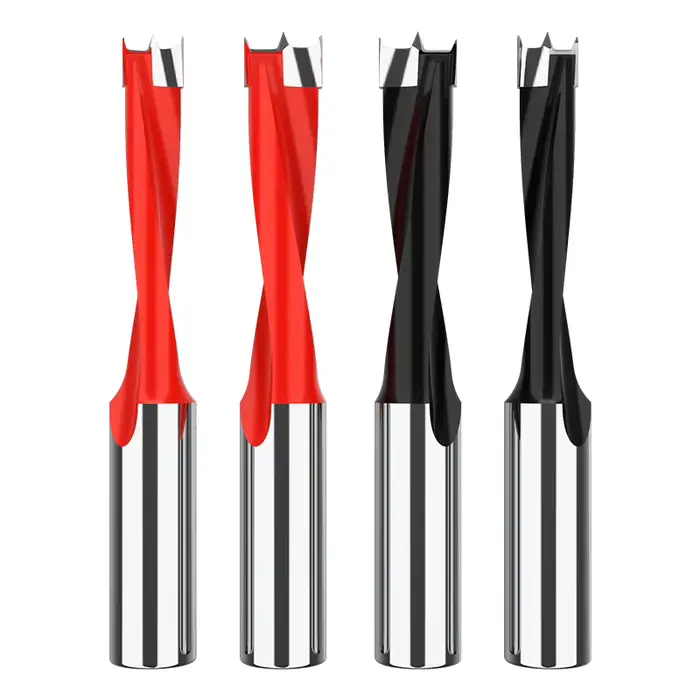 HUHAO 2 cannelures gauche/droite Forstner forets à bois 10mm