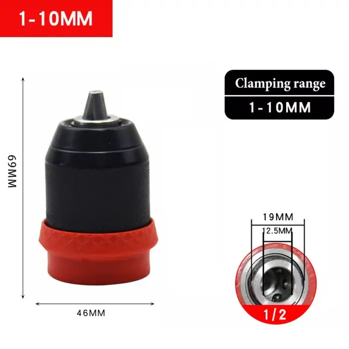 Mandrin de perceuse électrique Rechargeable sans balais