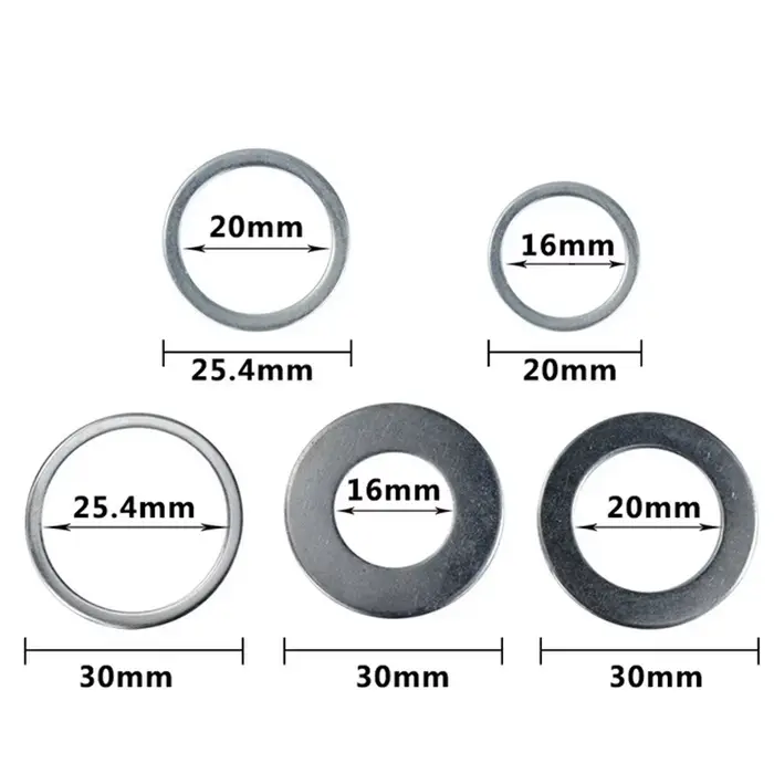 Anneaux de réduction de lame de scie circulaire