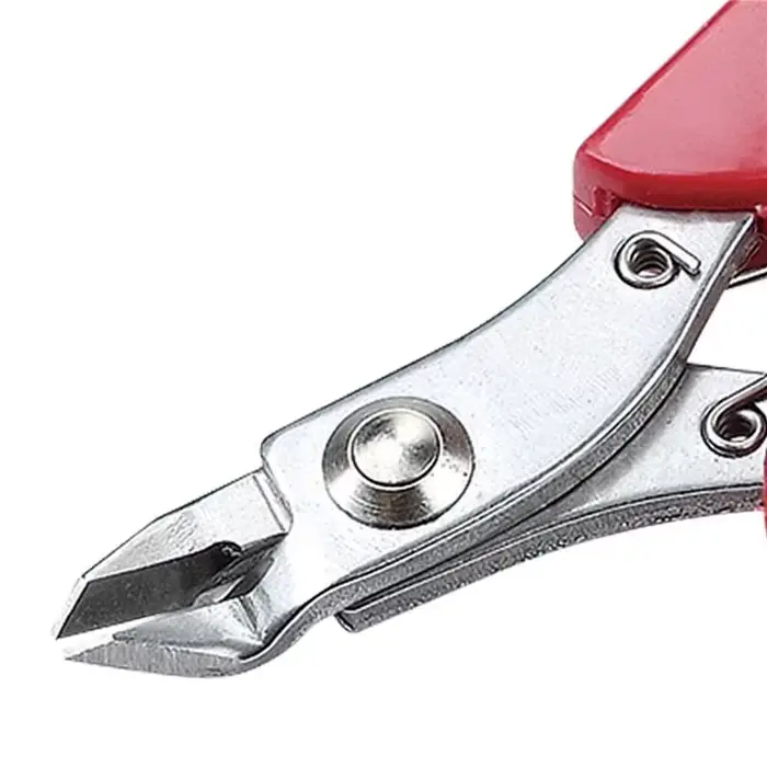 Proskit 1PK-396A/1PK-396B pince antidérapante de précision en acier inoxydable avec poignée rouge électronique bricolage outils à main de réparation domestique