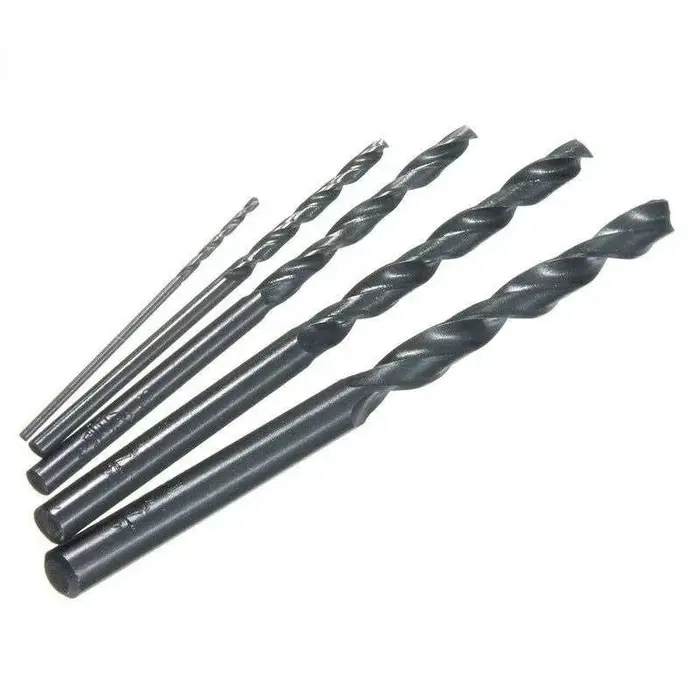 Krachtige 100 pièces foret hélicoïdal HSS outils de forage en métal forets en acier rapide 1mm 2mm 3