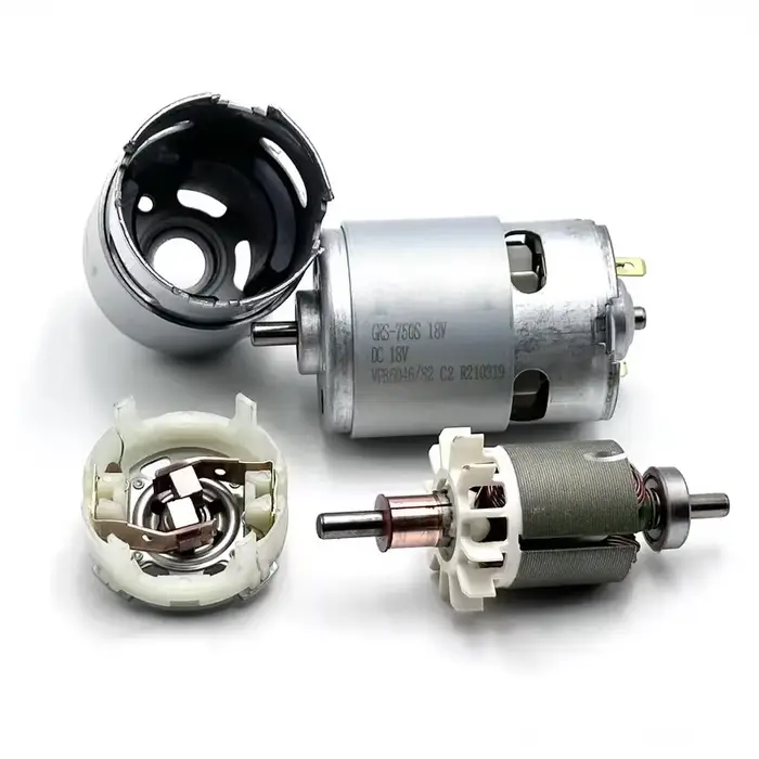 Moteur miniature haute vitesse RS-750SH-6046 DC 12V 14.4V 18V 16000RPM à couple élevé de 42 mm pour perceuse à