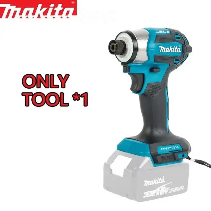 Makita DTD173 Perceuse électrique sans fil 18V sans balais, outil électrique multifonction pour la maison, sans batterie